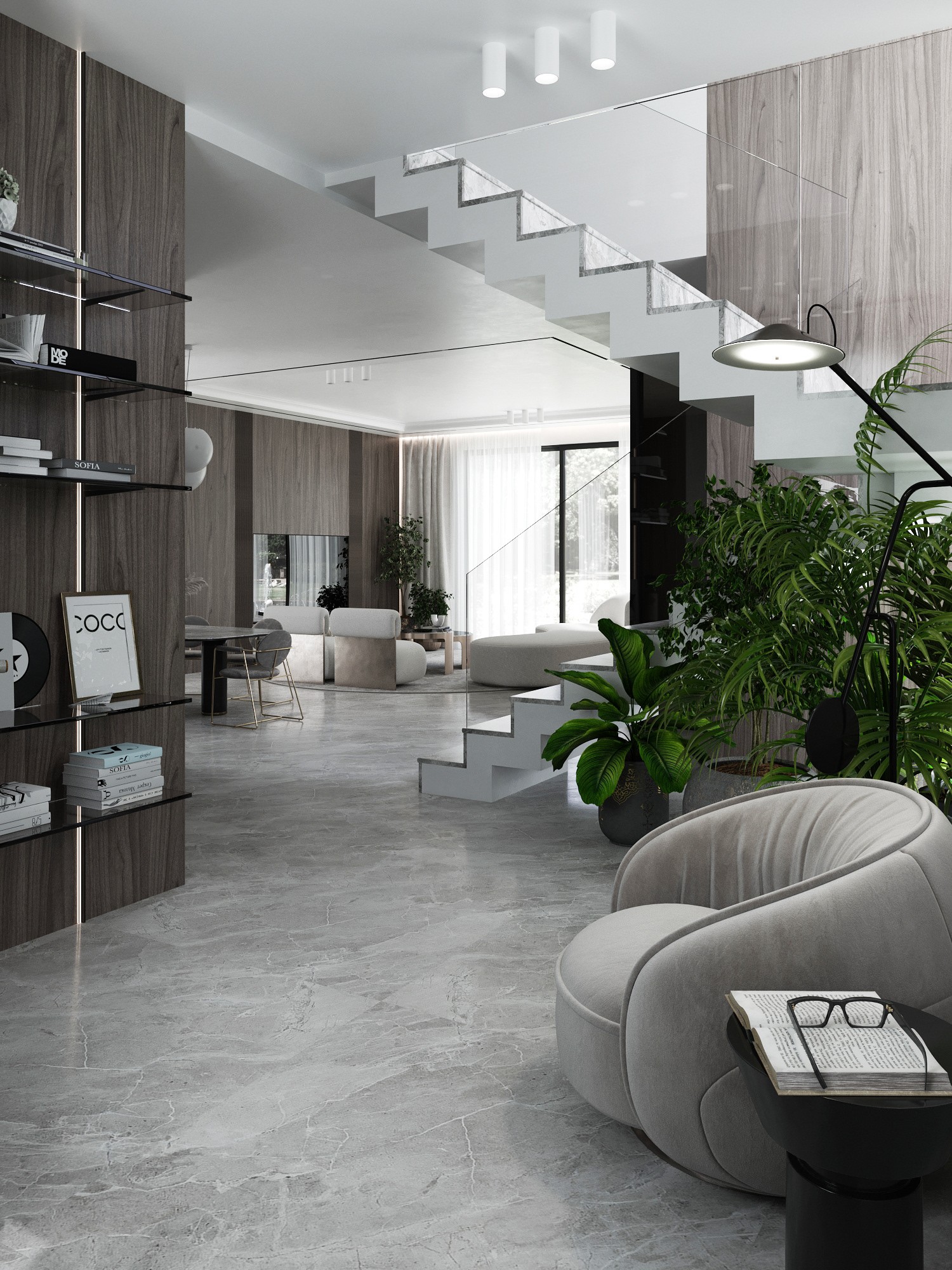 现代风，二层住宅设计！-12