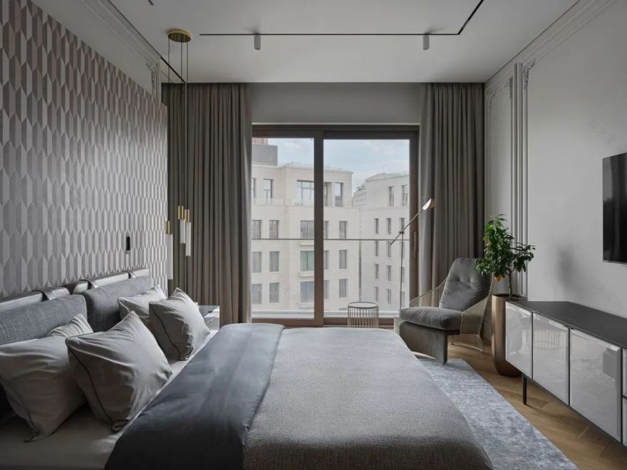 高级格调三口之家丨ABarchitects-45