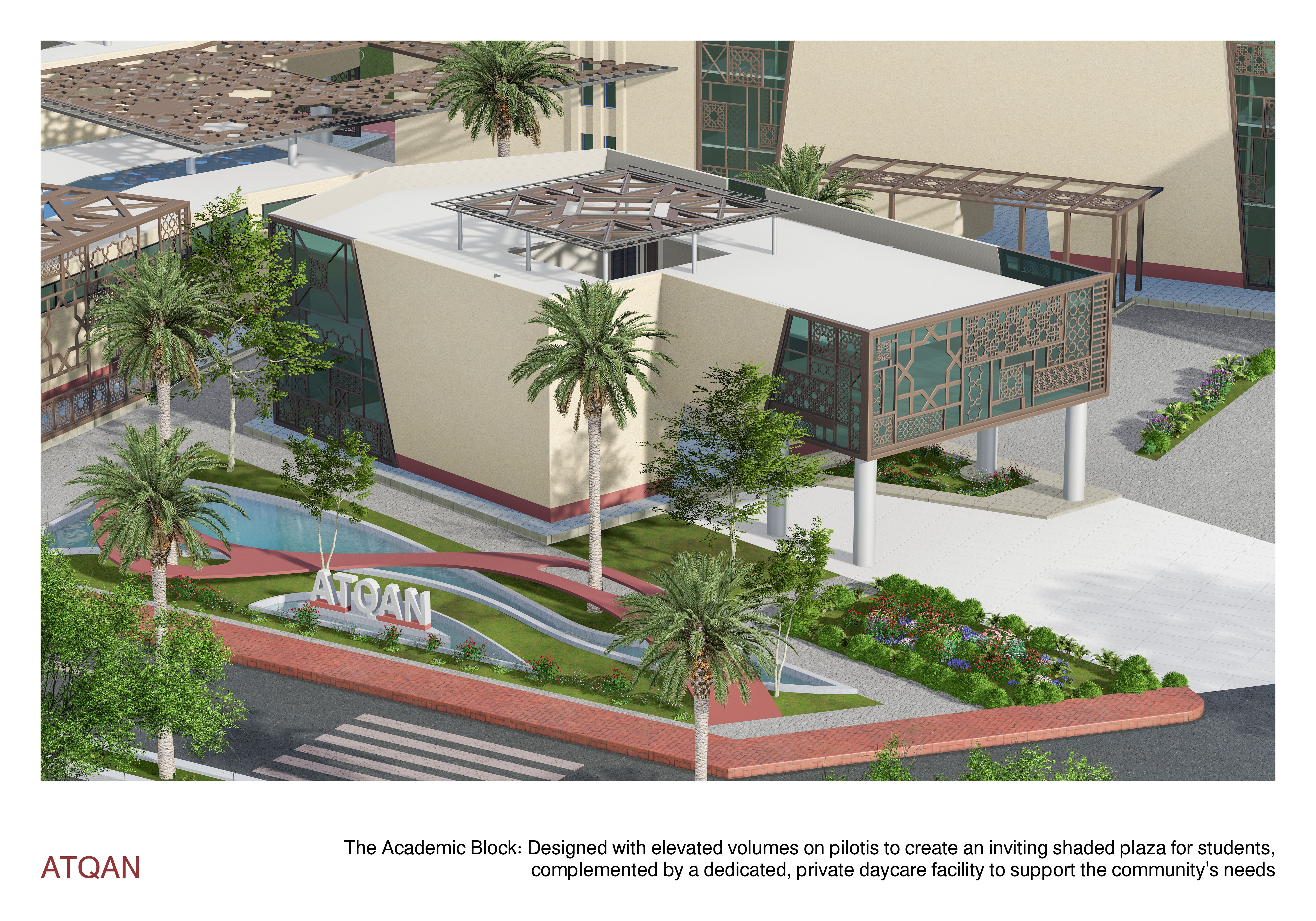 ATQAN: Vocational Woodworking School Design-7