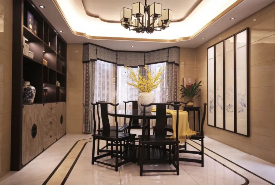 《粟府雅苑》 | 山水元素隐性演变,营造静谧雅致生活空间-19