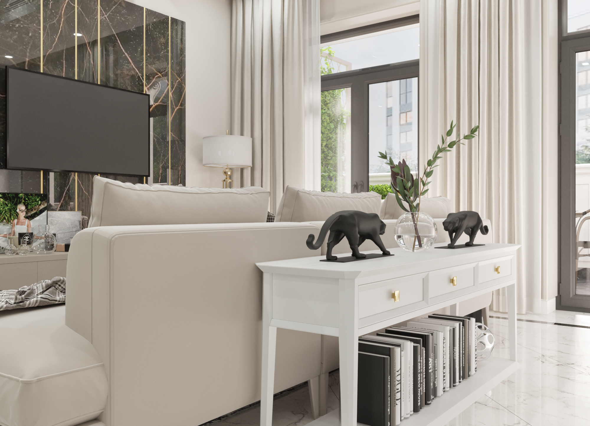 室内设计项目公寓丨乌兹别克斯坦塔什干-3