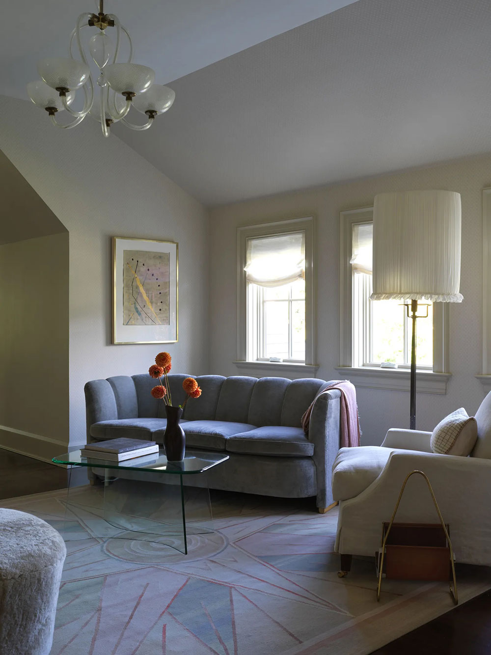 优雅传统的汉普顿风格住宅，有着有趣的色彩-16