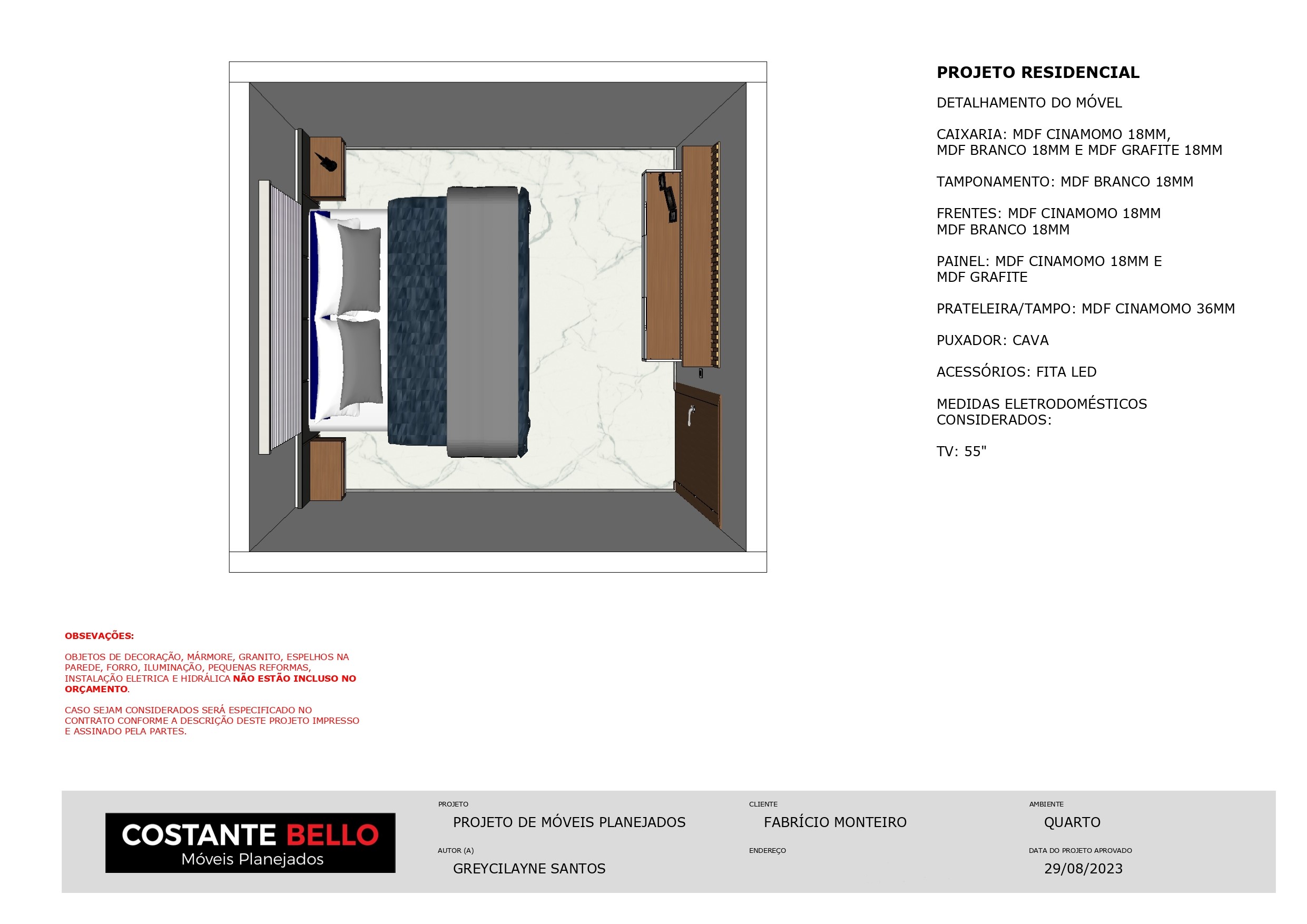 PROJETO QUARTO/ SALA - CONSULTORIA DE INTERIORES-1
