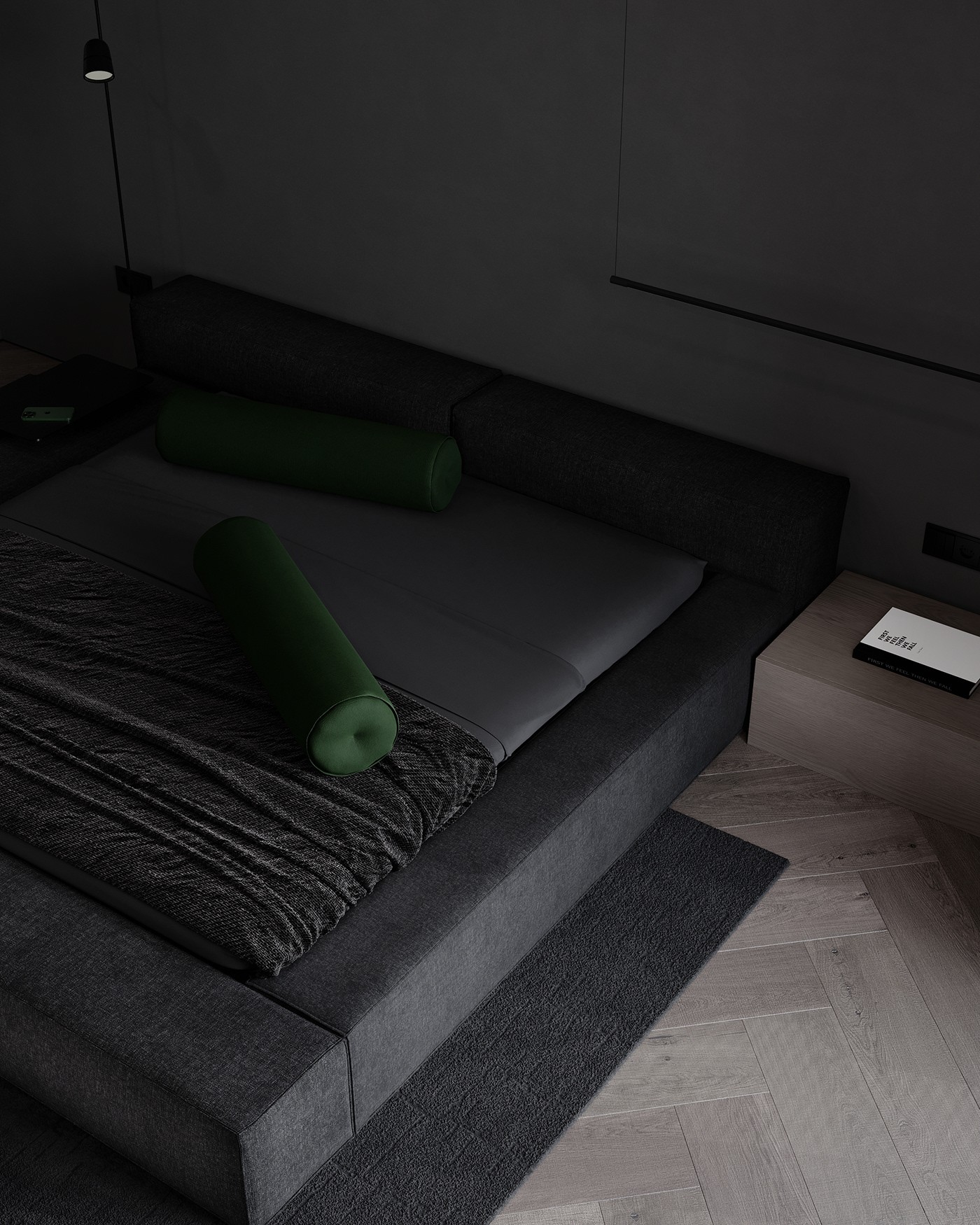 极简黑质感空间  打造精致沉稳住宅！-27