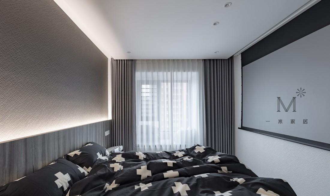 平层丨【一米家居】黑白灰居住智慧-21