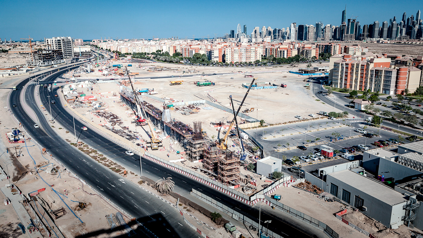 迪拜地铁 R71 线发现花园站 | 五年建设历程的惊艳终点-10