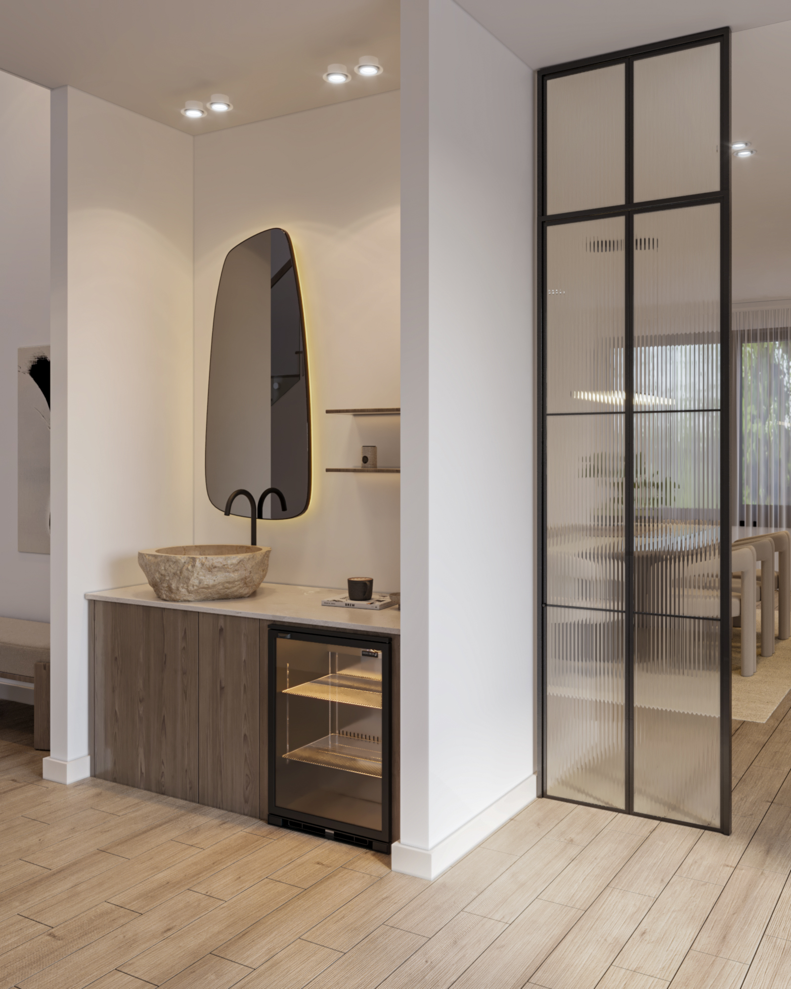 Main Floor Minimal Design（现代简约首层设计）丨美国丨Nourhan Azzaz-19