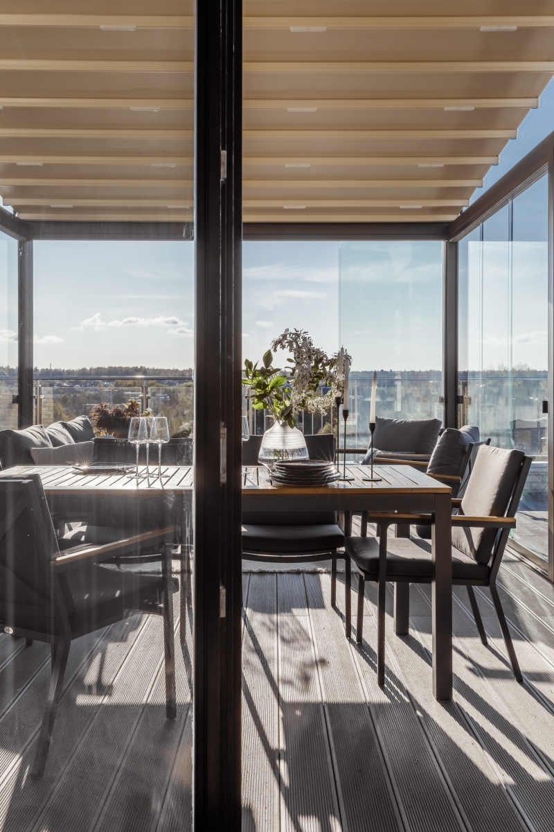 莫斯科郊外带露台的年轻家庭公寓设计丨俄罗斯莫斯科丨设计师安娜·马克西莫娃-18