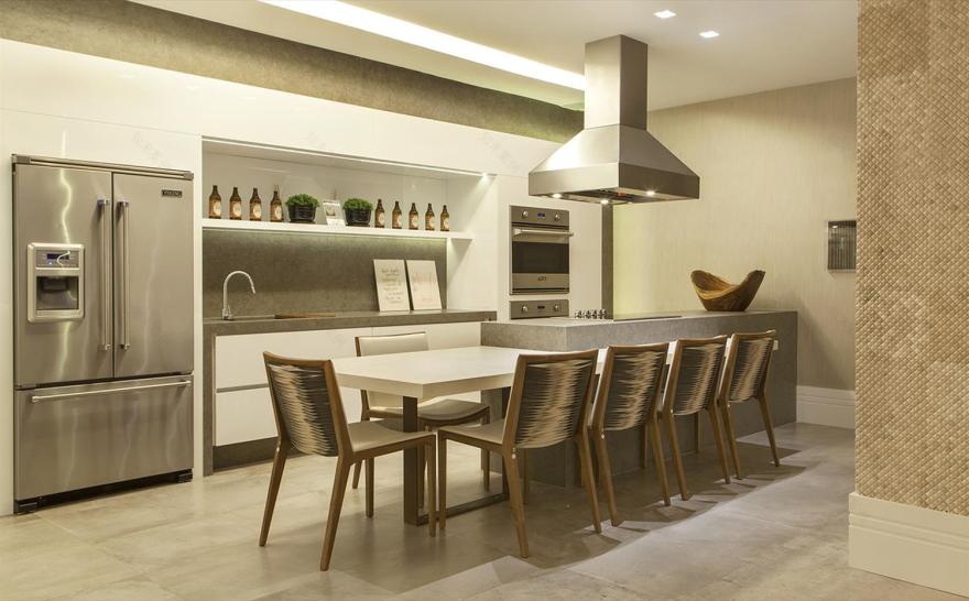 巴西 Lounge Gourmet | 极简概念与艺术美食的完美融合-10