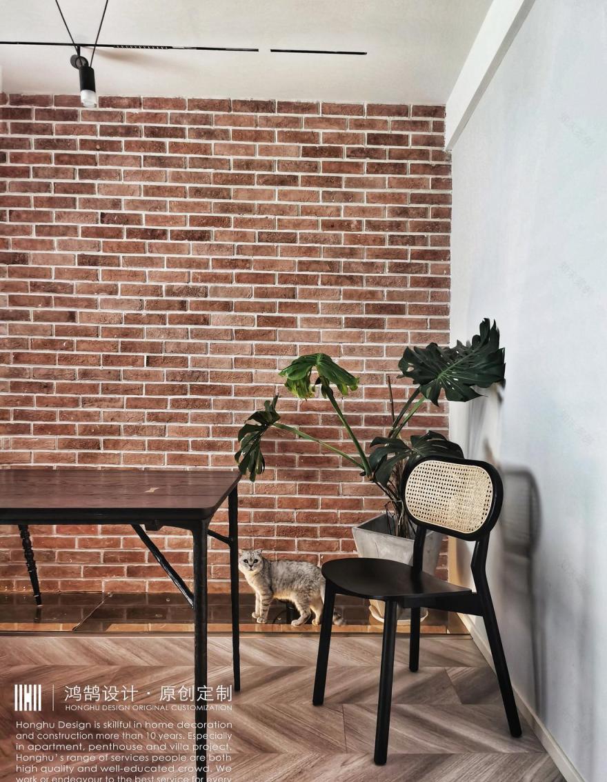 工业风哥特萝莉式住宅丨中国上海丨上海鸿鹄设计-17