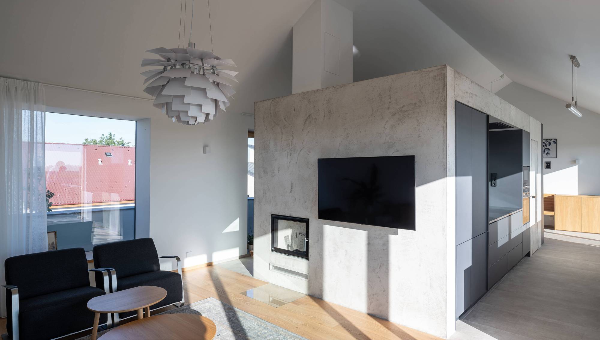 带中庭的家庭住宅丨捷克丨SENAA architekti-33