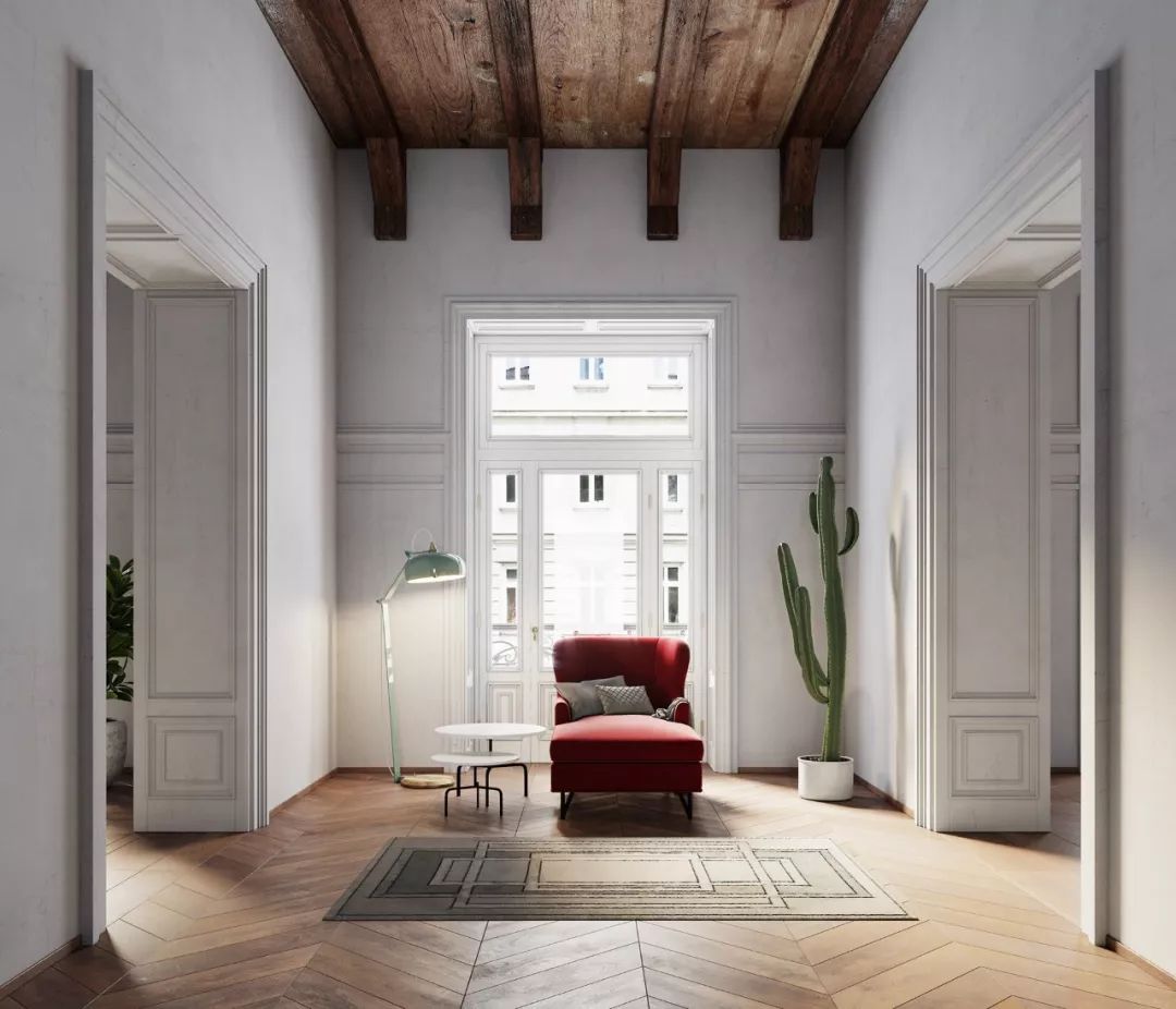 木梁 拱窗，老房子这样设计更有腔调！-15