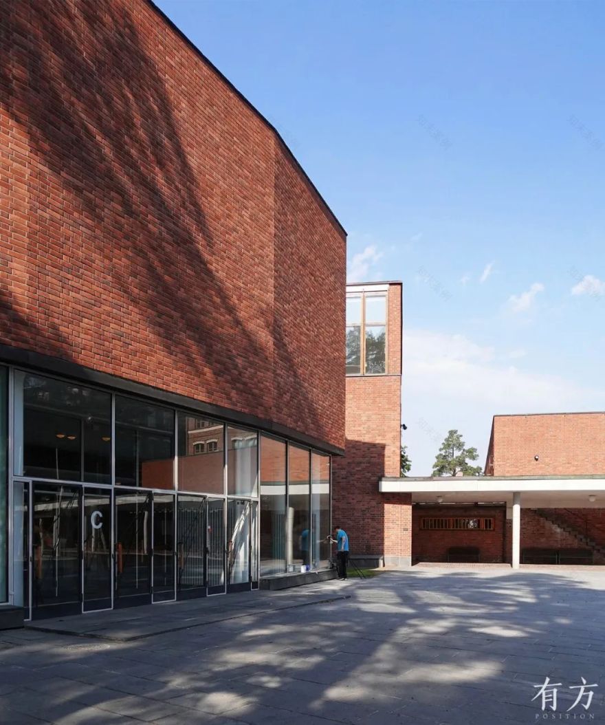 于韦斯屈莱大学建筑群丨芬兰丨阿尔瓦·阿尔托-31