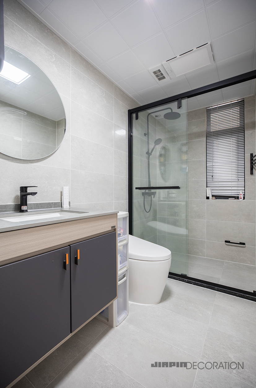 【嘉品新作】公园悦府95平方现代简约风格-48