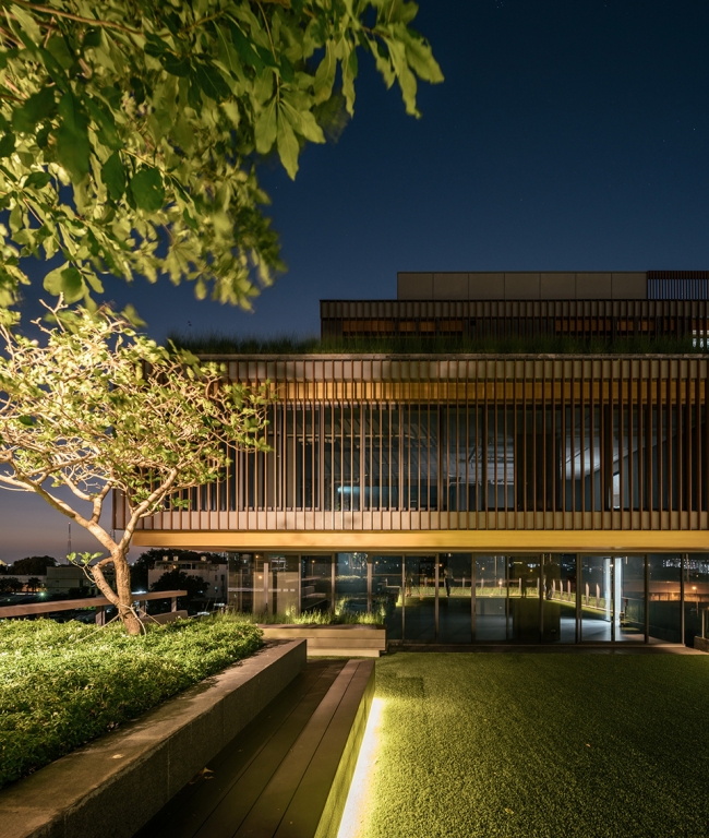 曼谷“水稻梯田”式办公室,绿色环保,灵活共享空间-44