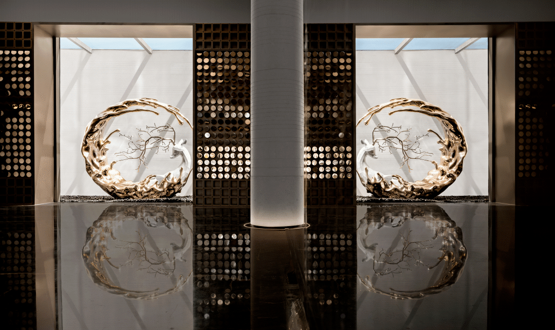 1200㎡室内森林售楼处丨叶胤祥设计事务所-18