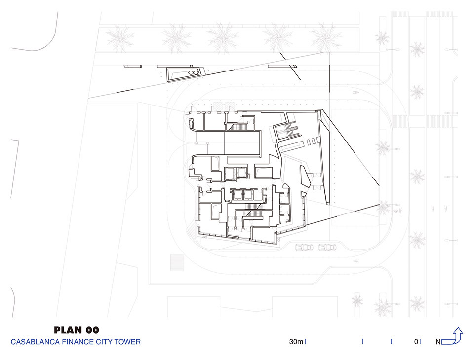 卡萨布兰卡金融城大厦丨摩洛哥卡萨布兰卡丨Morphosis-39