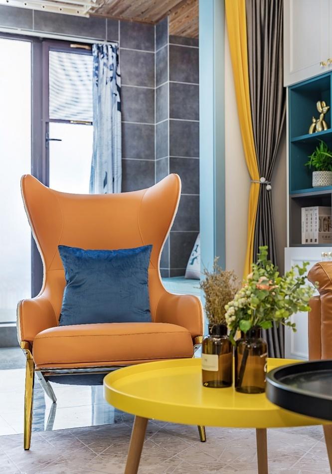 平层丨云端点墨设计丨 - 悦然奇城（实景）-10