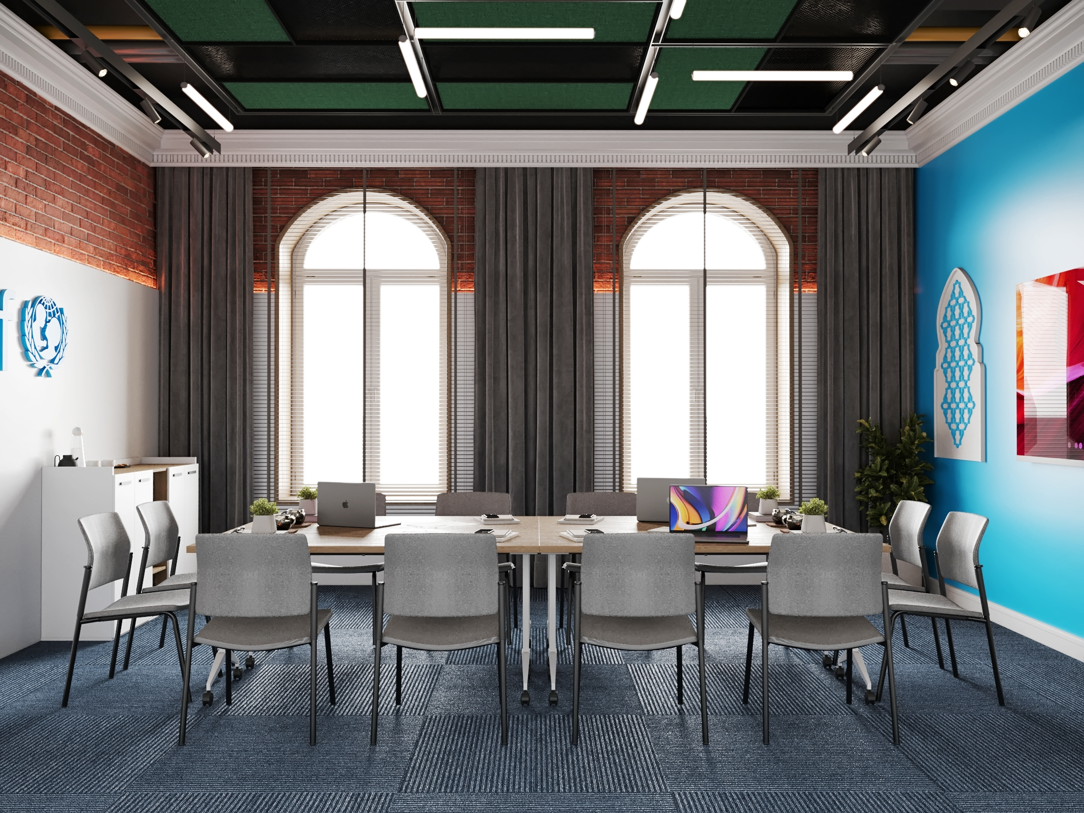 Office Design Project "UNICEF"-5