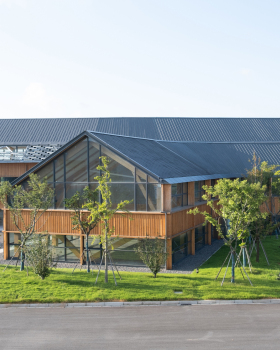 Dafeng Timber Structure Research and Design Center / CATS