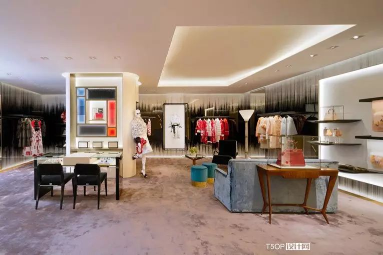 东京银座700平方芬迪旗舰店-11