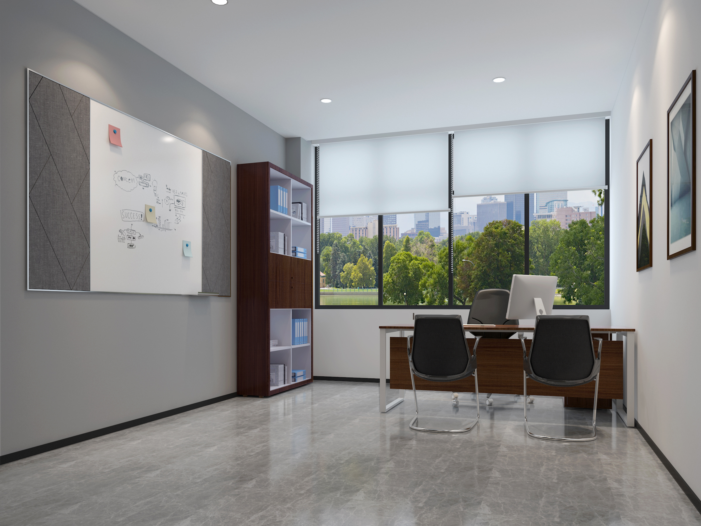 海马汽车动力总成研发中心办公楼装修设计丨中国郑州丨腾升建筑装饰股份有限公司-3