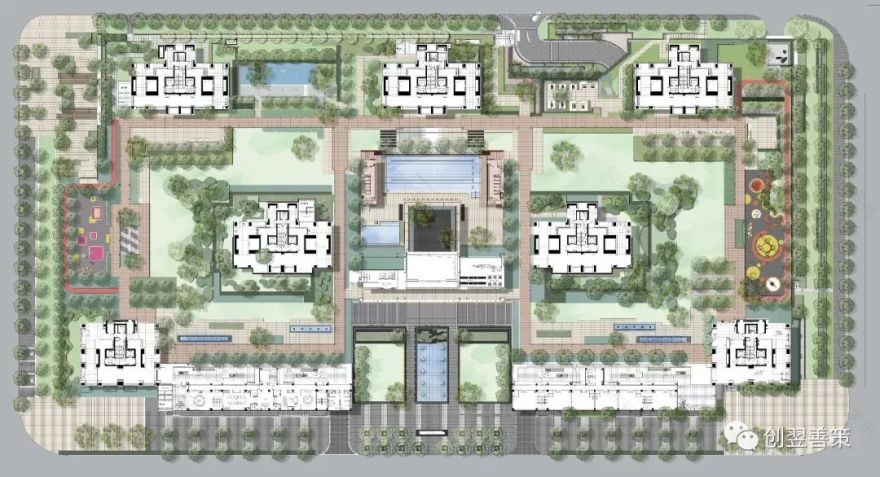 深圳万科安托山花园 | 传统与现代融合的社区景观设计-18