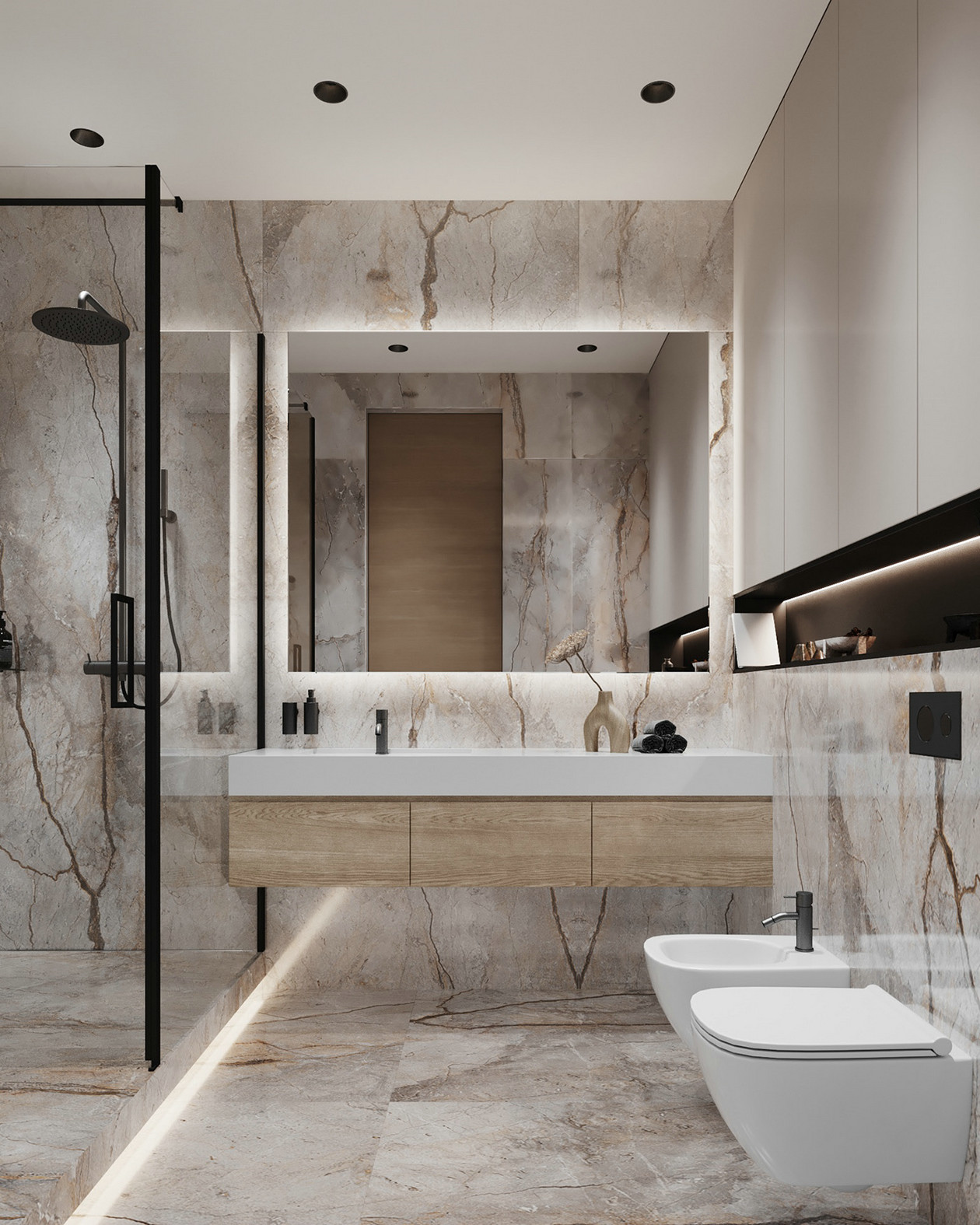 俄罗斯 130㎡住宅设计-17