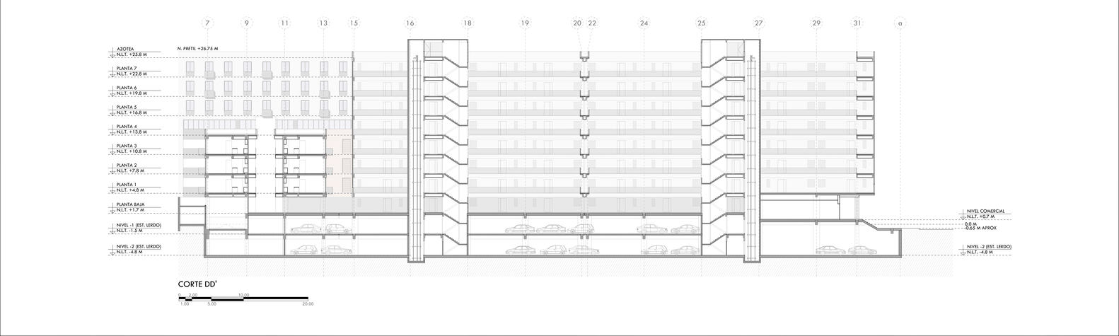 墨西哥圣西蒙多彩公共空间住宅-22