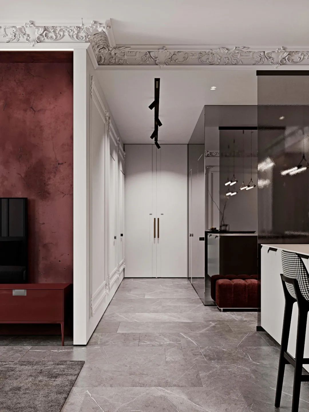 简约古典风格的空间美学演绎丨PRIMESTUDIA,MART Architects-68