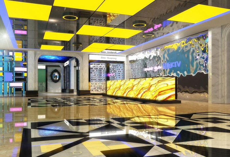 KTV大厅设计案例效果图2-8