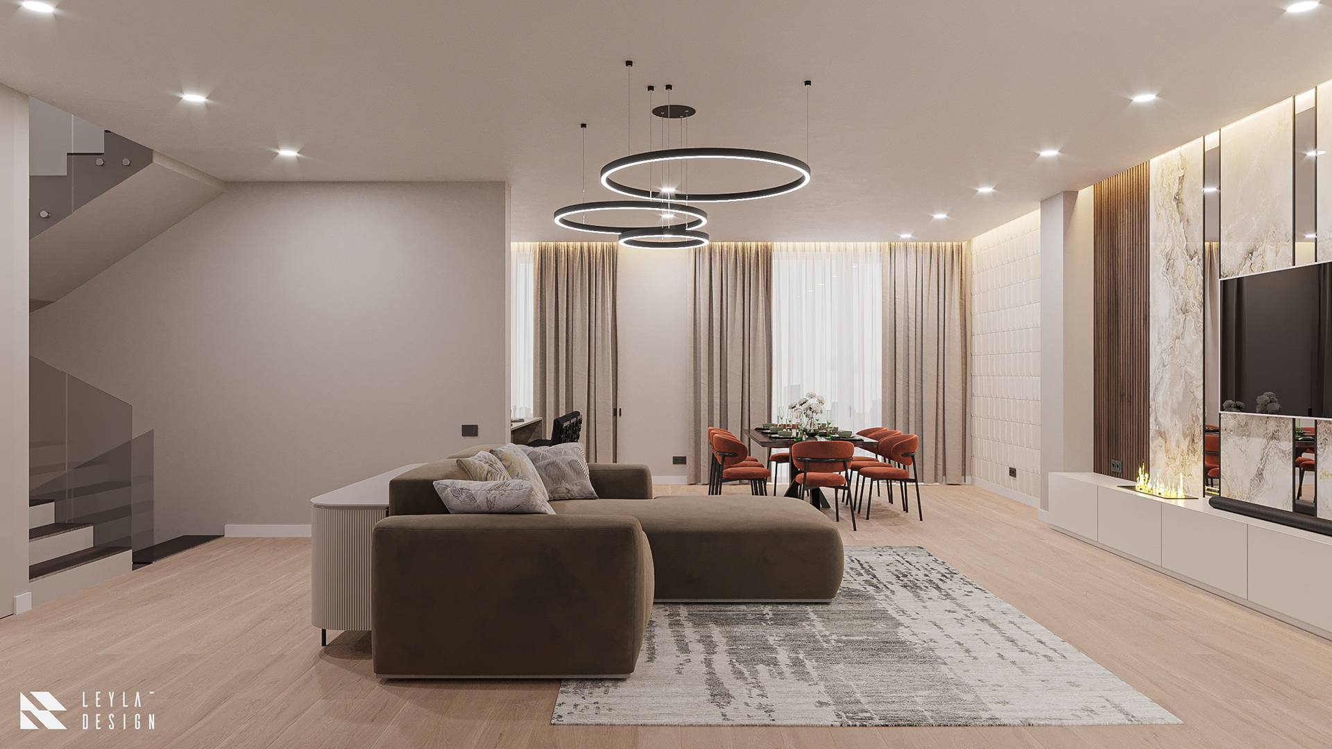 复式住宅丨leyla design-7