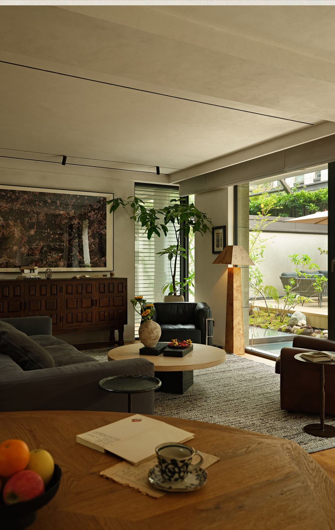 新作｜莲空间设计  陈熠350㎡自宅，让自然生长在生活的每个维度-20