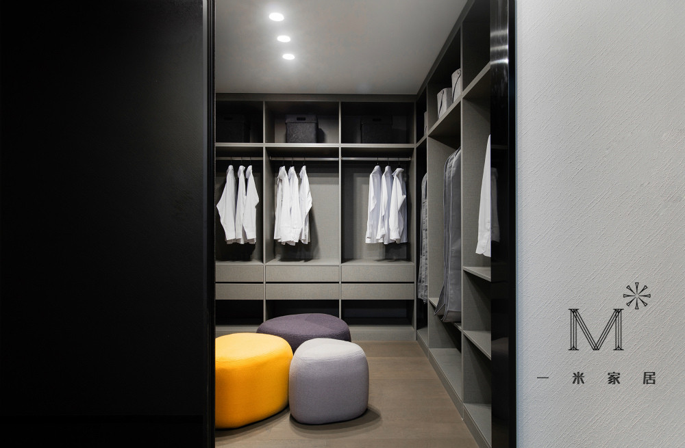 一米家居 | ◣橙意◥ 凤凰湖壹号200㎡现代港式-34