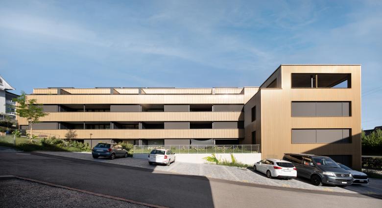 Architektur Staehelin, Gisin + Partner AG丨Mehrfamilienhaus und Bürogebäude am Eiweg丨瑞士-8