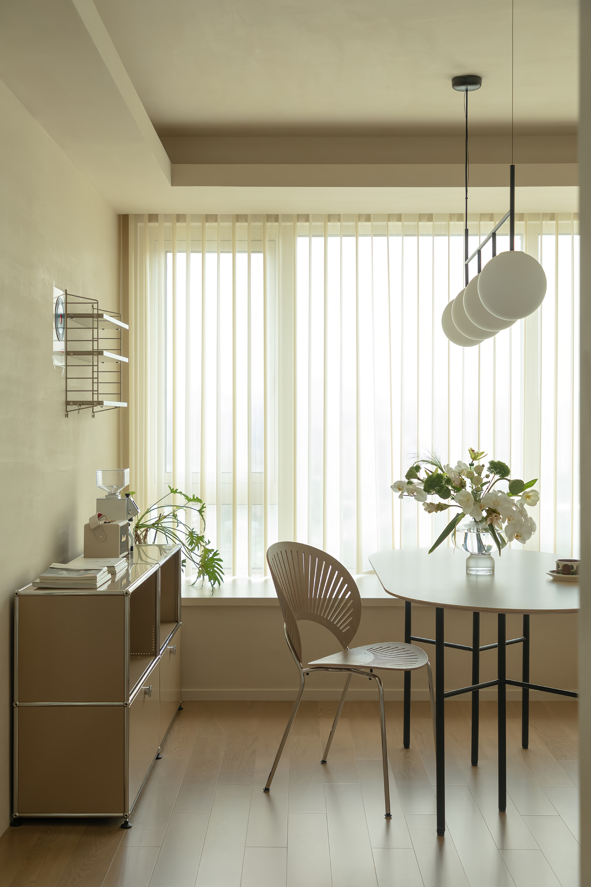 奶油色极简公寓丨中国杭州丨NOTHING DESIGN-5