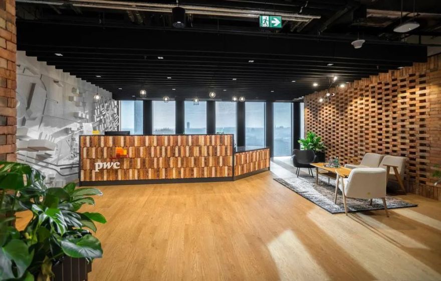 波兰卡托维兹普华永道服务交付中心办公室设计丨The Design Group-9