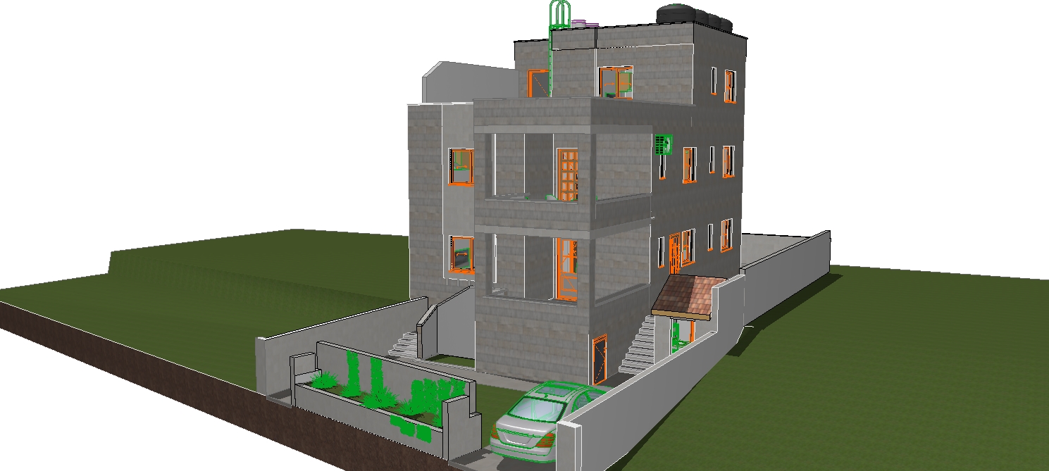 S. House / using BIM technology-3