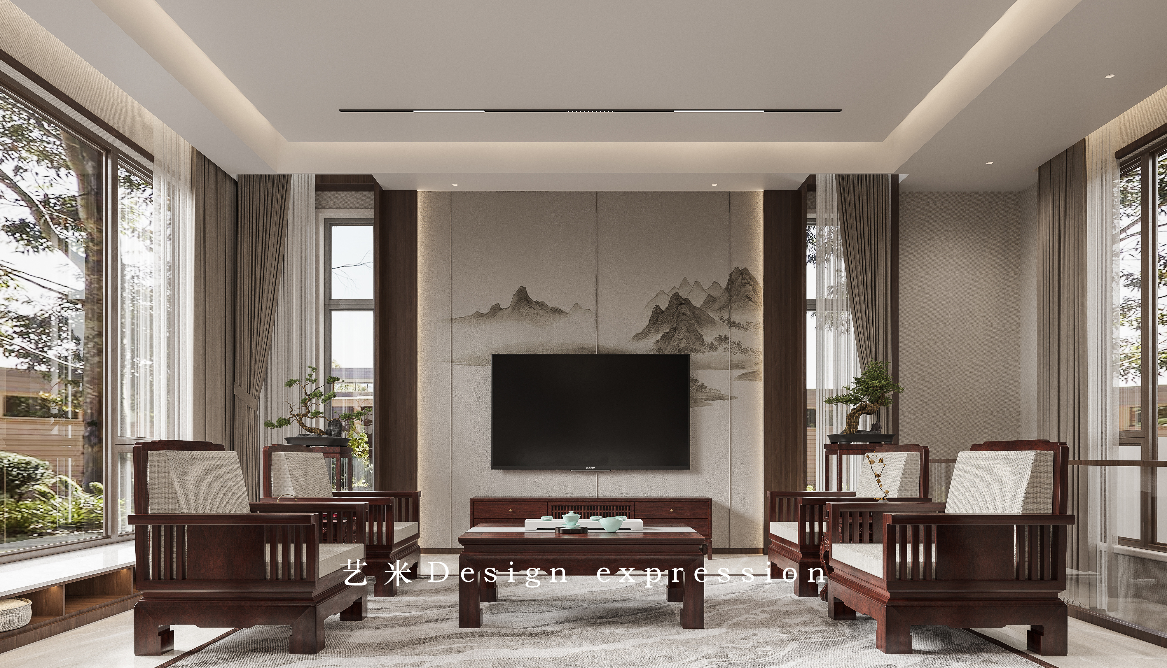 新中别墅-艺米效果图-15