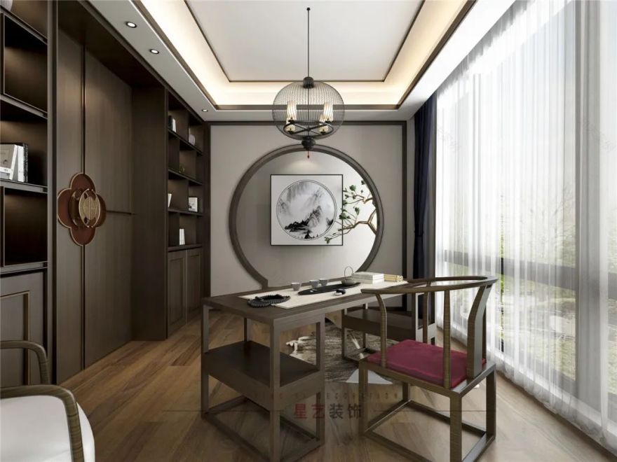 春山旧 · 新中式别墅的东方韵味与自然融合丨侯立原-35