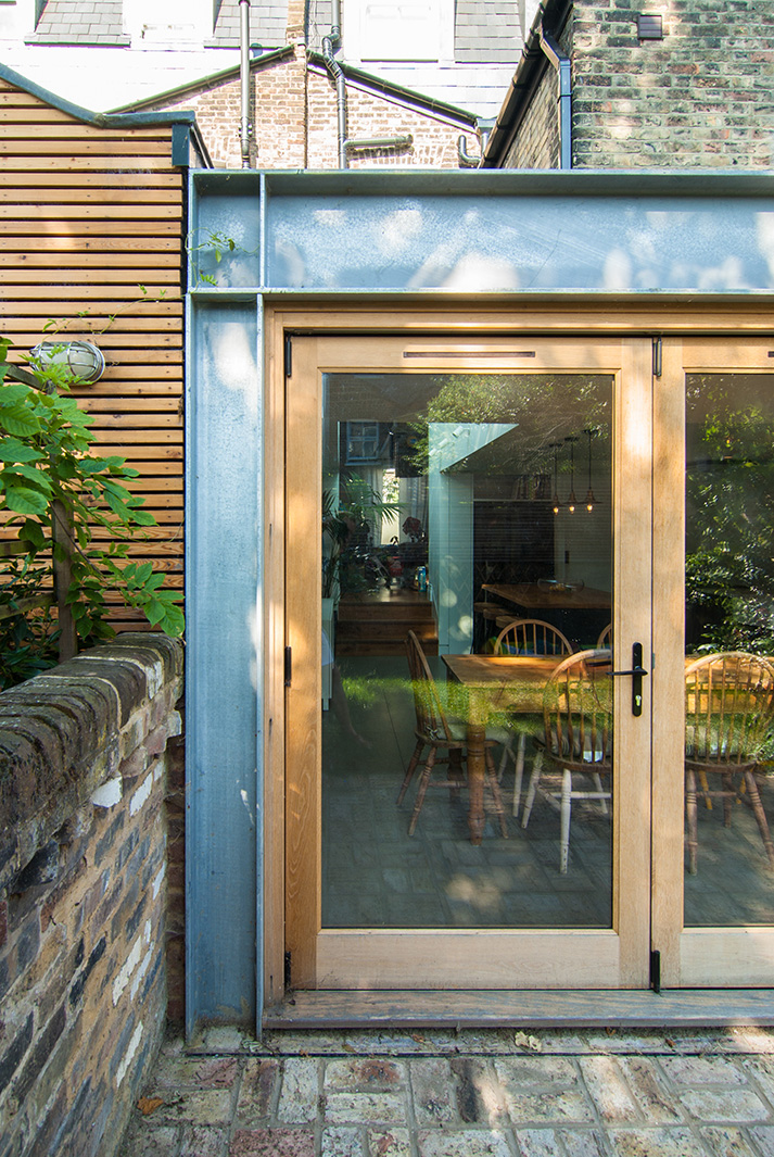 钢框架房屋丨United KingdomLondon丨Bradley Van der Straeten Architects-16