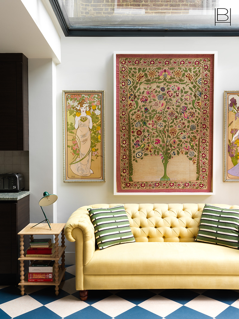 多彩伦敦生活 | 诺丁山 townhouse 设计-9