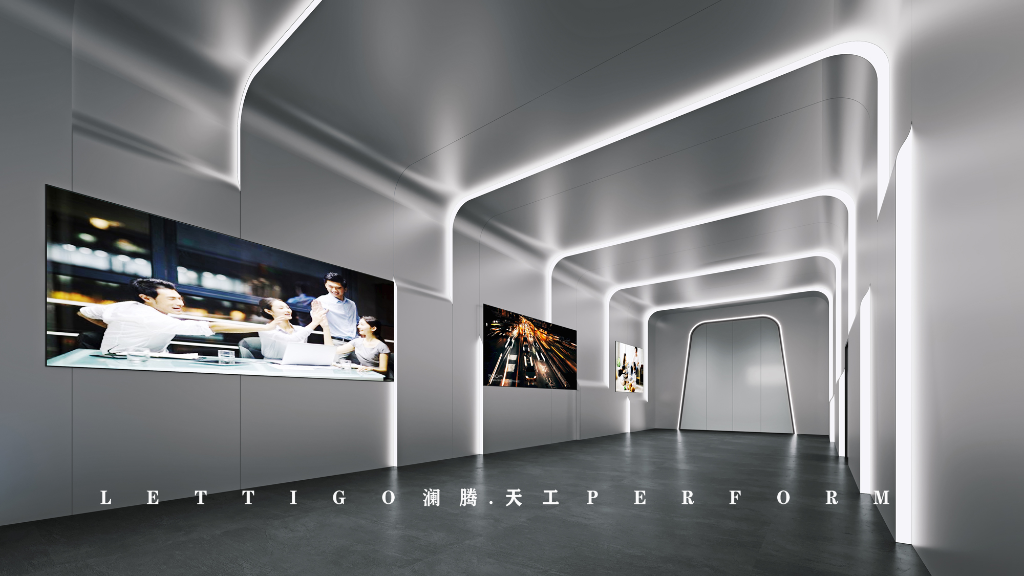 工装---现代科技感展厅-4