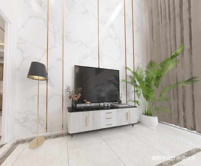 别墅豪宅350平米装修案例-28