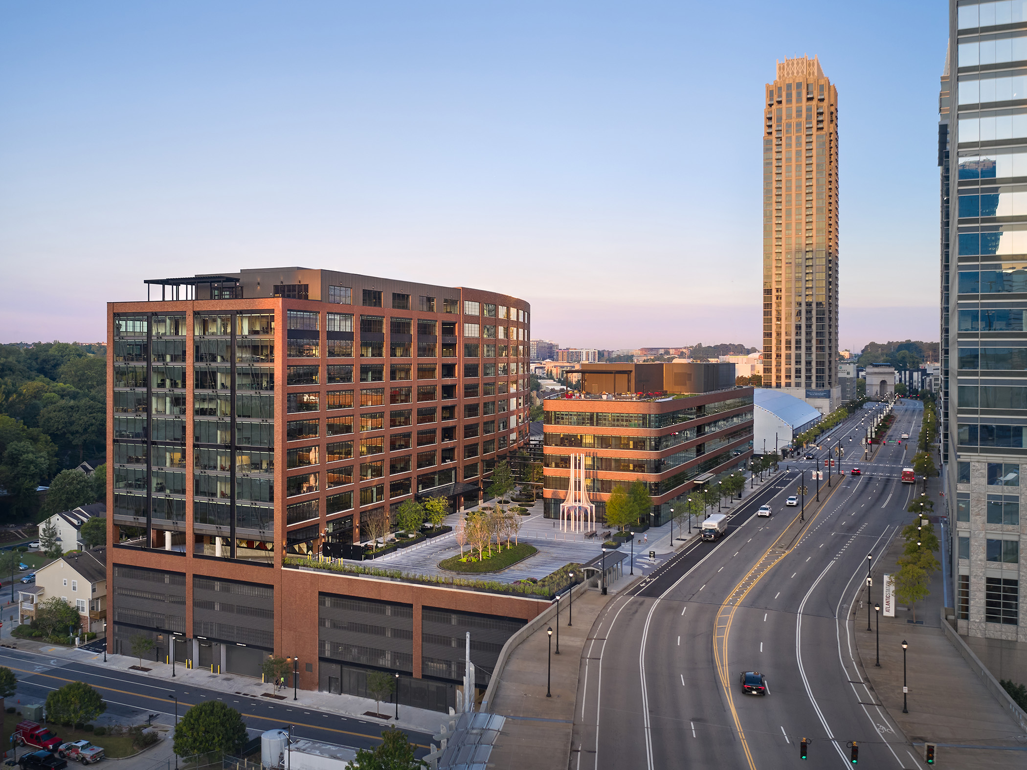 大西洋广场（注：Atlantic Yards常见特定译法为大西洋广场，它是纽约布鲁克林区的一个综合开发项目名） 丨美国亚特兰大丨HARTSHORNE PLUNKARD ARCHITECTURE-5
