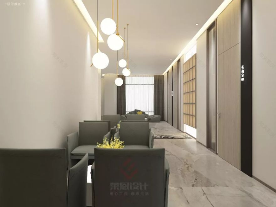 上海康贝佳口腔 | 现代简约风格的时尚温馨空间-28