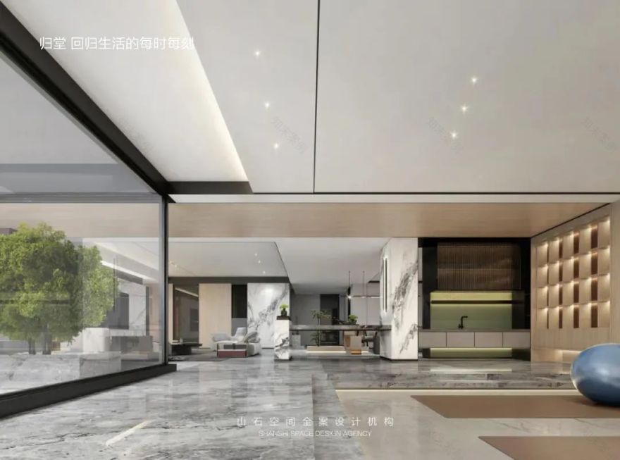 新希望锦麟河院挑空别墅丨中国沈阳丨山石空间全案设计机构-55
