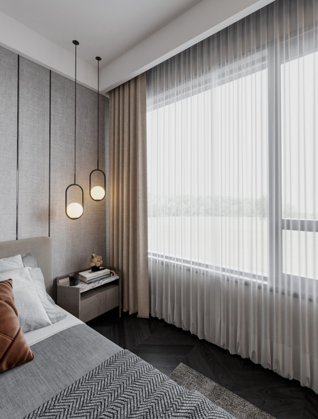 温州碧桂园珑悦 180m²现代简约之家，诠释高级灰的魅力-74