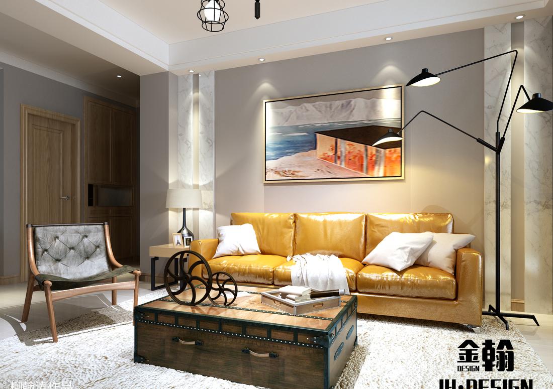 金宇都市公馆 现代简约风格室内设计-16