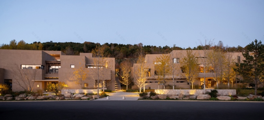 阿那亚金山岭酒店组团(含书店,酒店,泳池等)丨中国河北丨WTD纬图设计-6